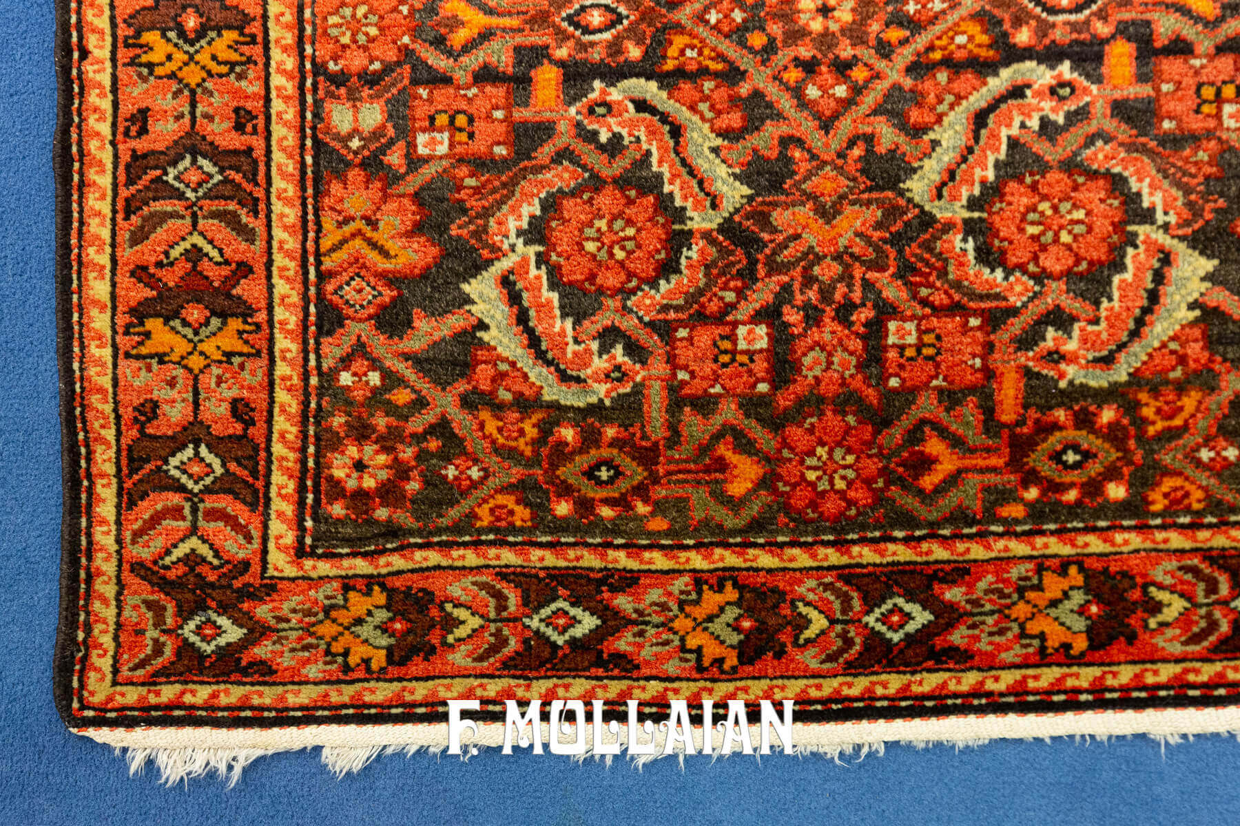 Antique Persian Mishan All-Over «Moharammat» Design Rug n°:21816569